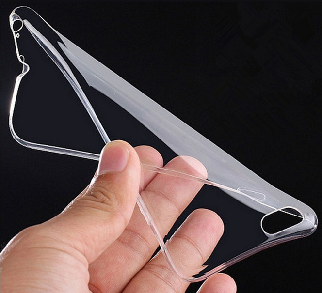 نحيف جدا TPU شفاف واضح ل iPhone 6s لتغطية اي فون 7 حالة للهاتف الذكي