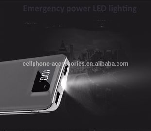 New Portable Double USB Power Bank 20000mAh LCD Display External Backup Battery for iPhone 8