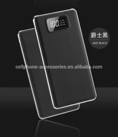 High quality 20000mah power bank 2017 LCD display power bank battery with LED flashlight
