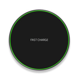 Qi Certified Wireless Fast Wireless Charger 9V Ultra-light Wireless Charging Pad for iPhone X 8 8 Plus for Samsung Galaxy S9